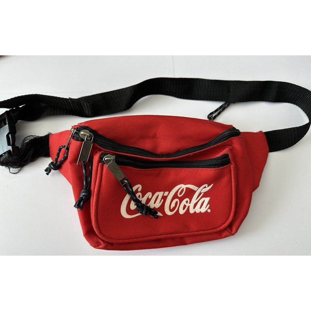 Coca-Cola Fanny Pack 32in Strap Red